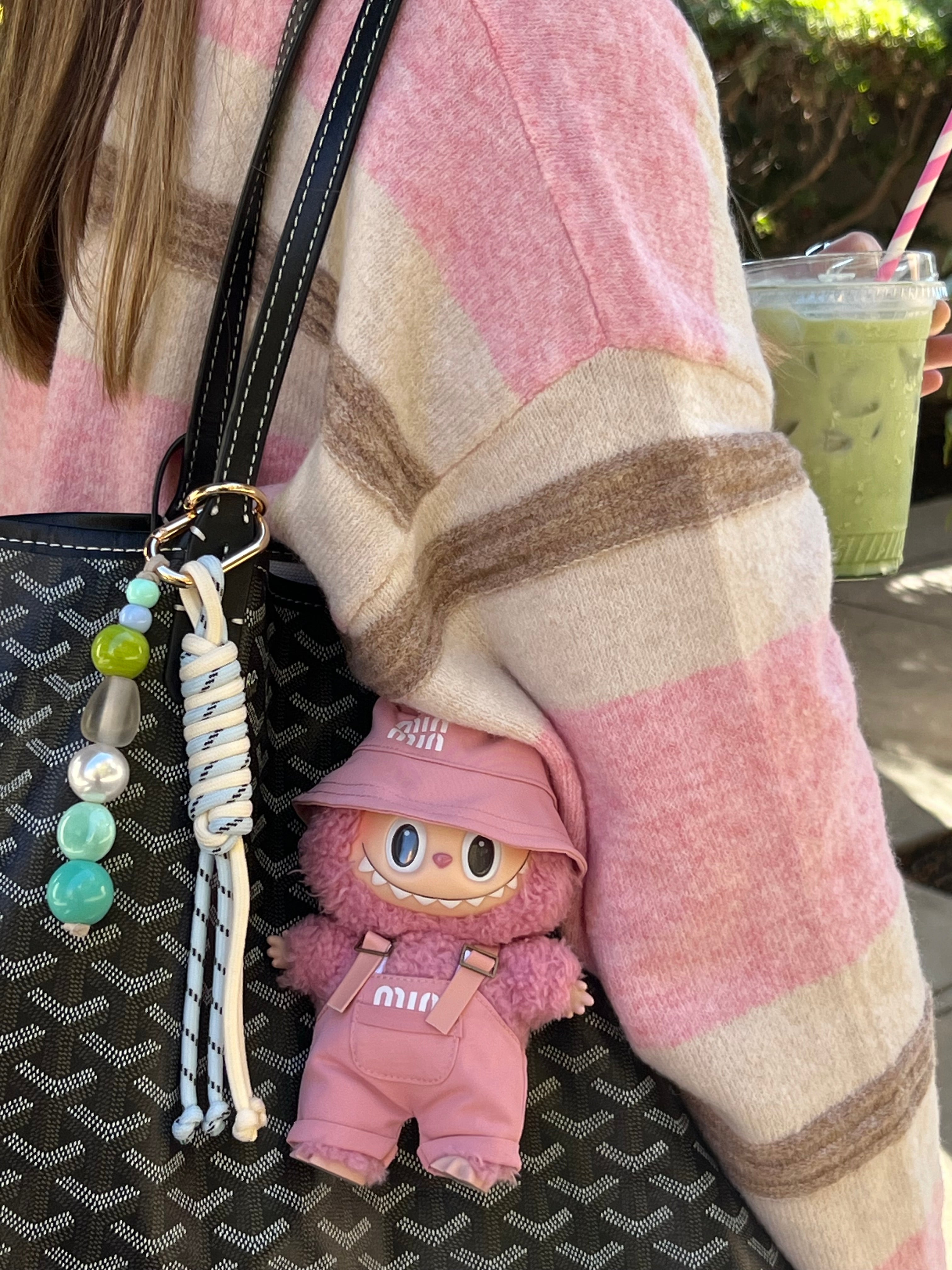 Pink Sugar Striped Rugby Sweater